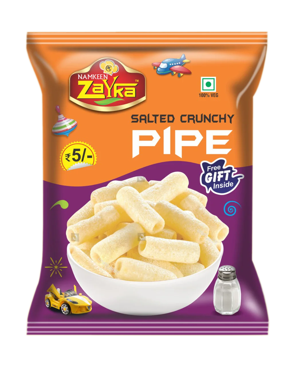 Salted Crunchy Pipe