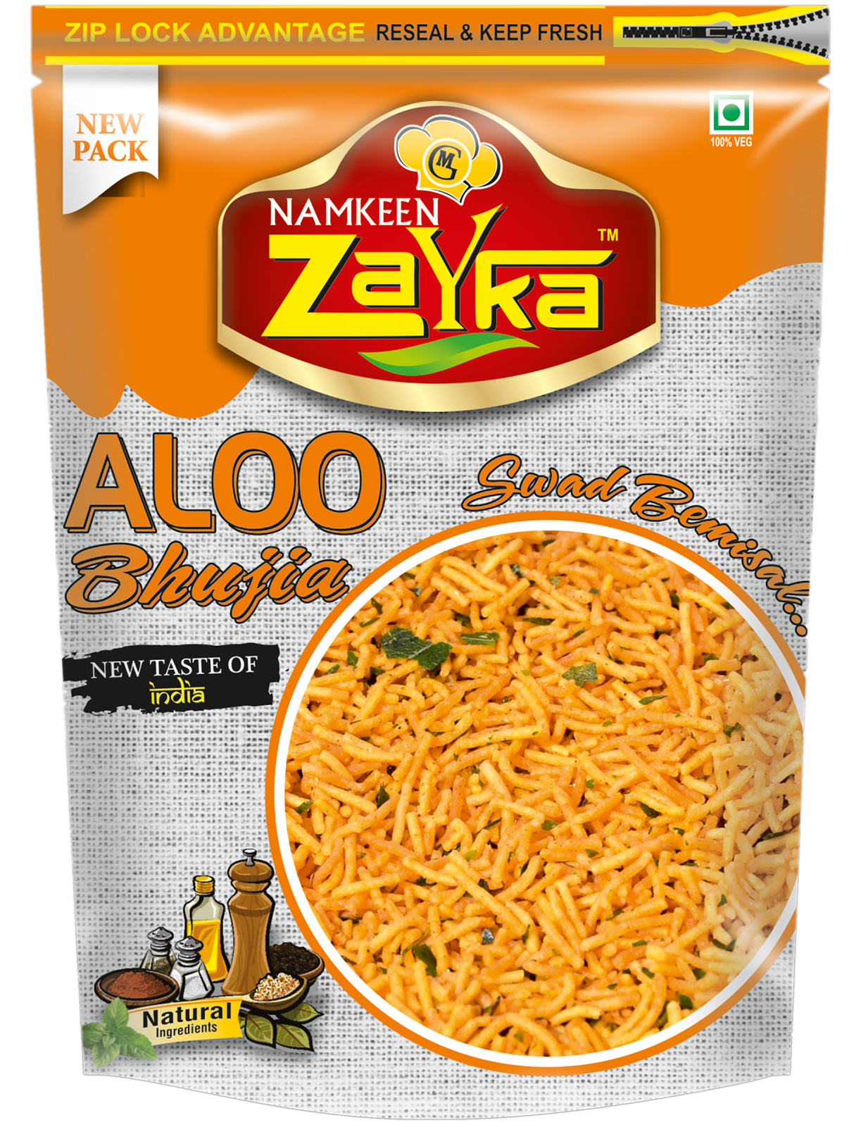 Aloo Bhujia Zipper